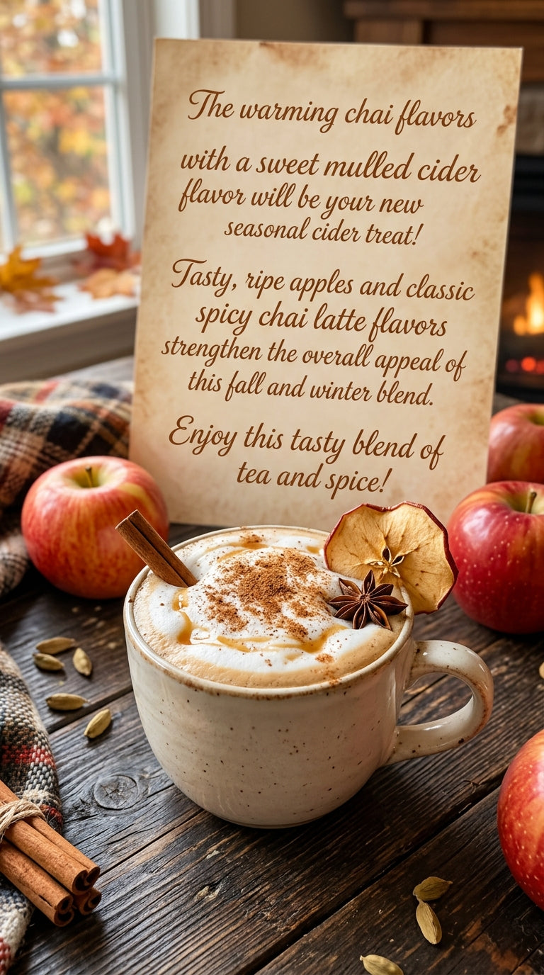 Classy Spiced Apple Latte Tea