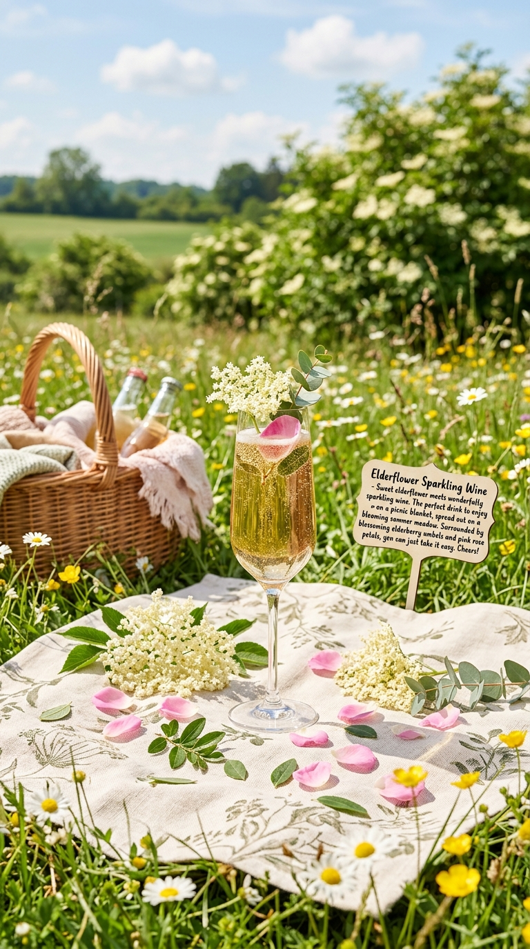 Elderflower Sparkling Wine