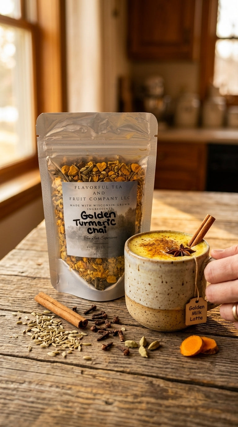 Golden Turmeric Chai Tea