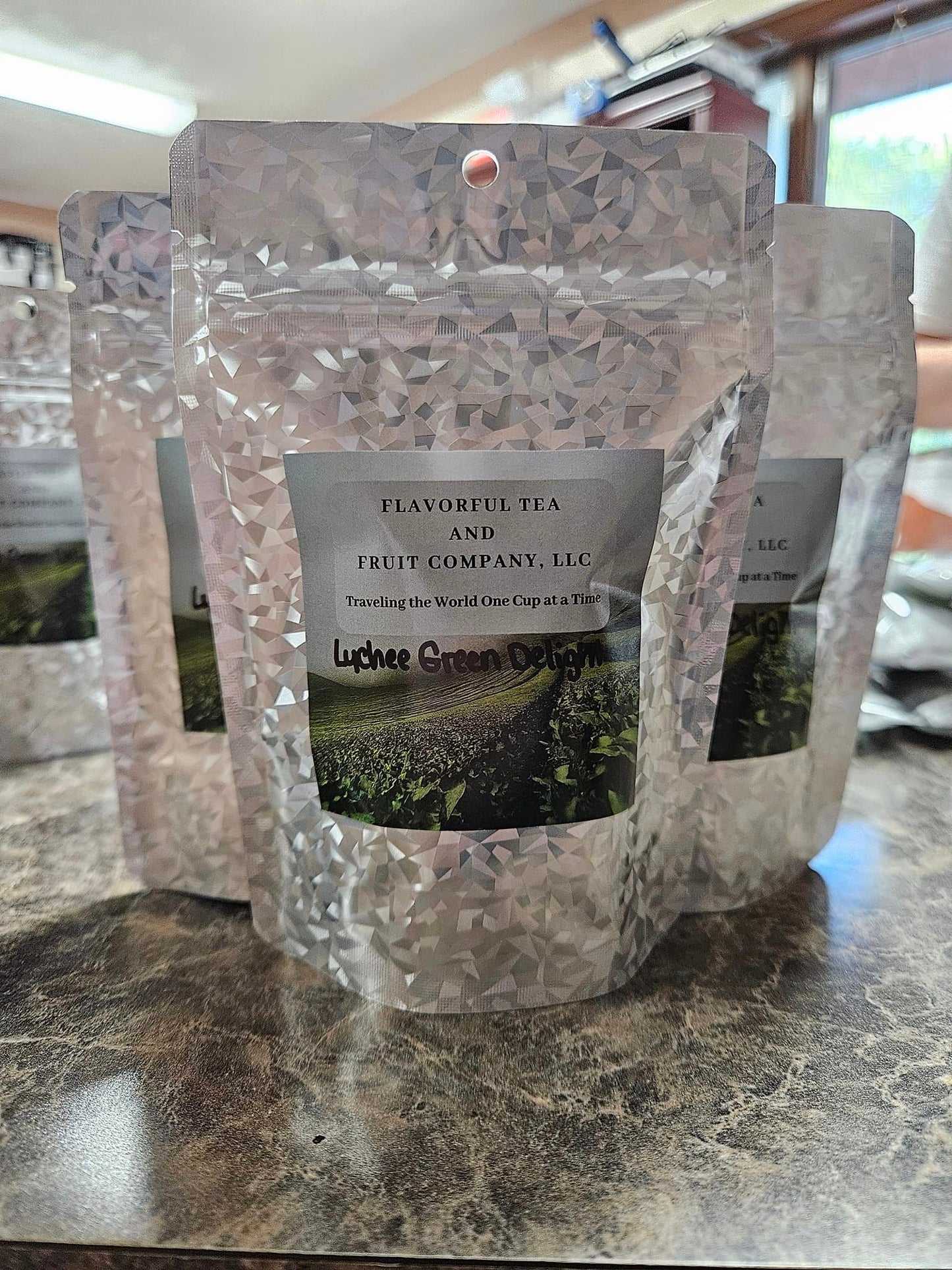 Lychee Green Delight Tea