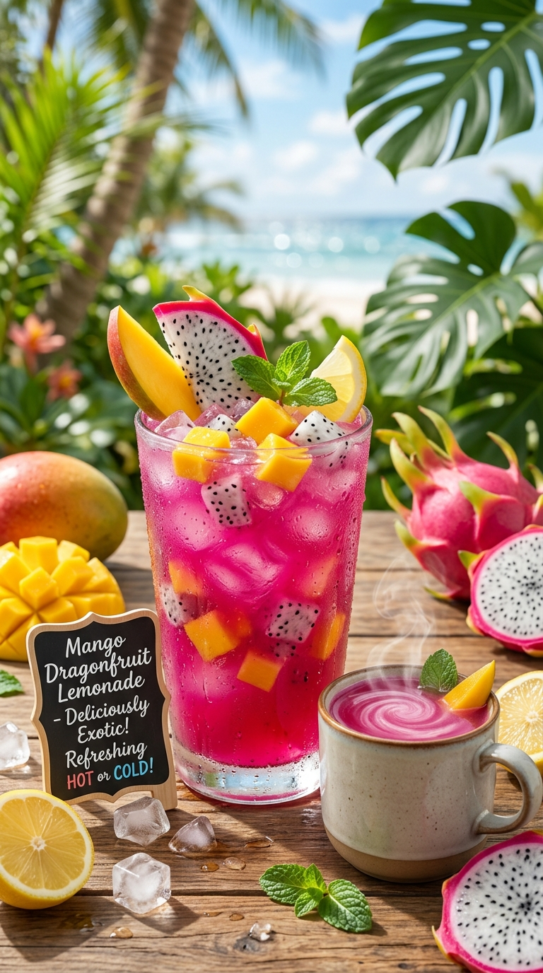 Mango Dragonfruit Lemonade