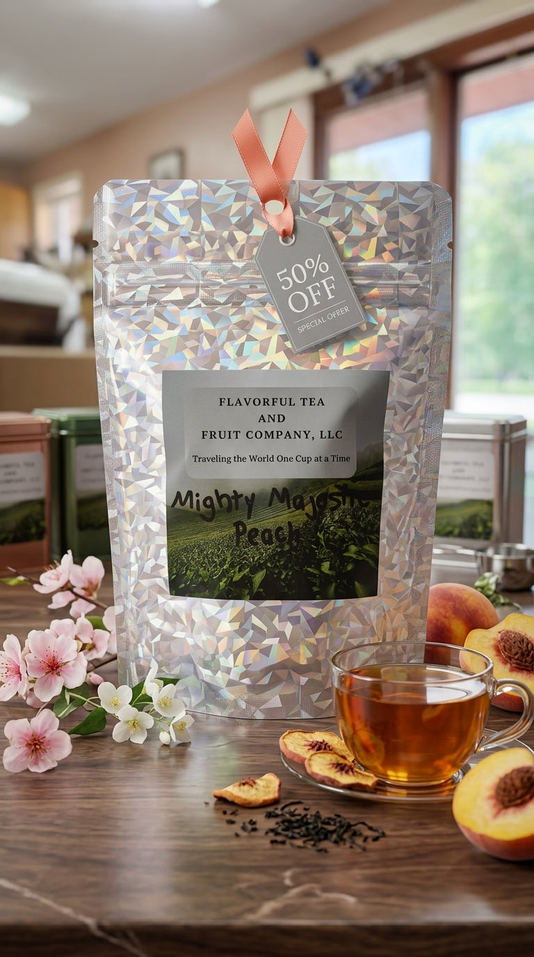 Mighty Majestic Peach Tea