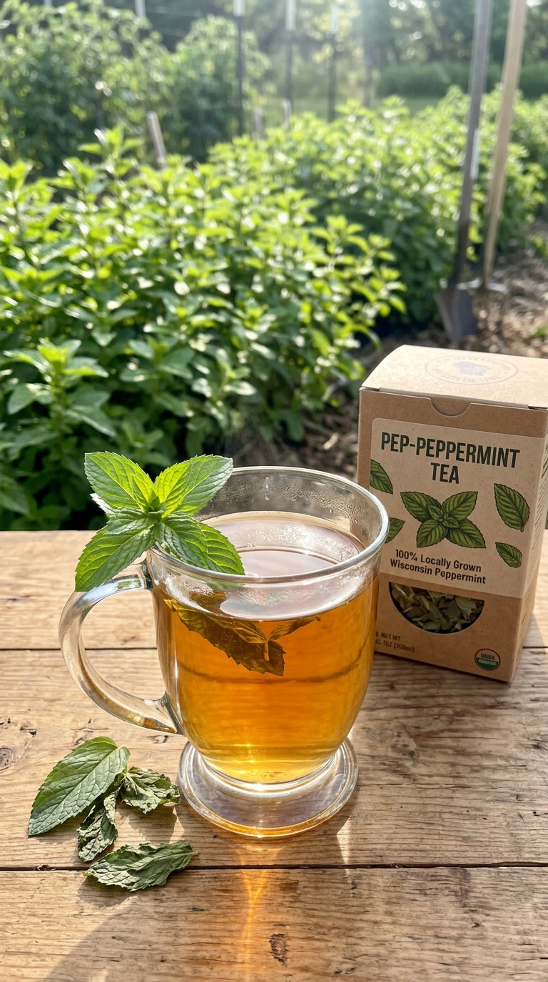 Pep-Peppermint Tea