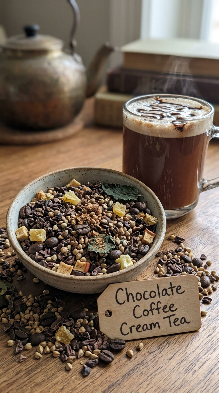 Chocolate Coffee Cream Tea