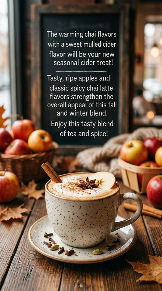 Classy Spiced Apple Latte Tea