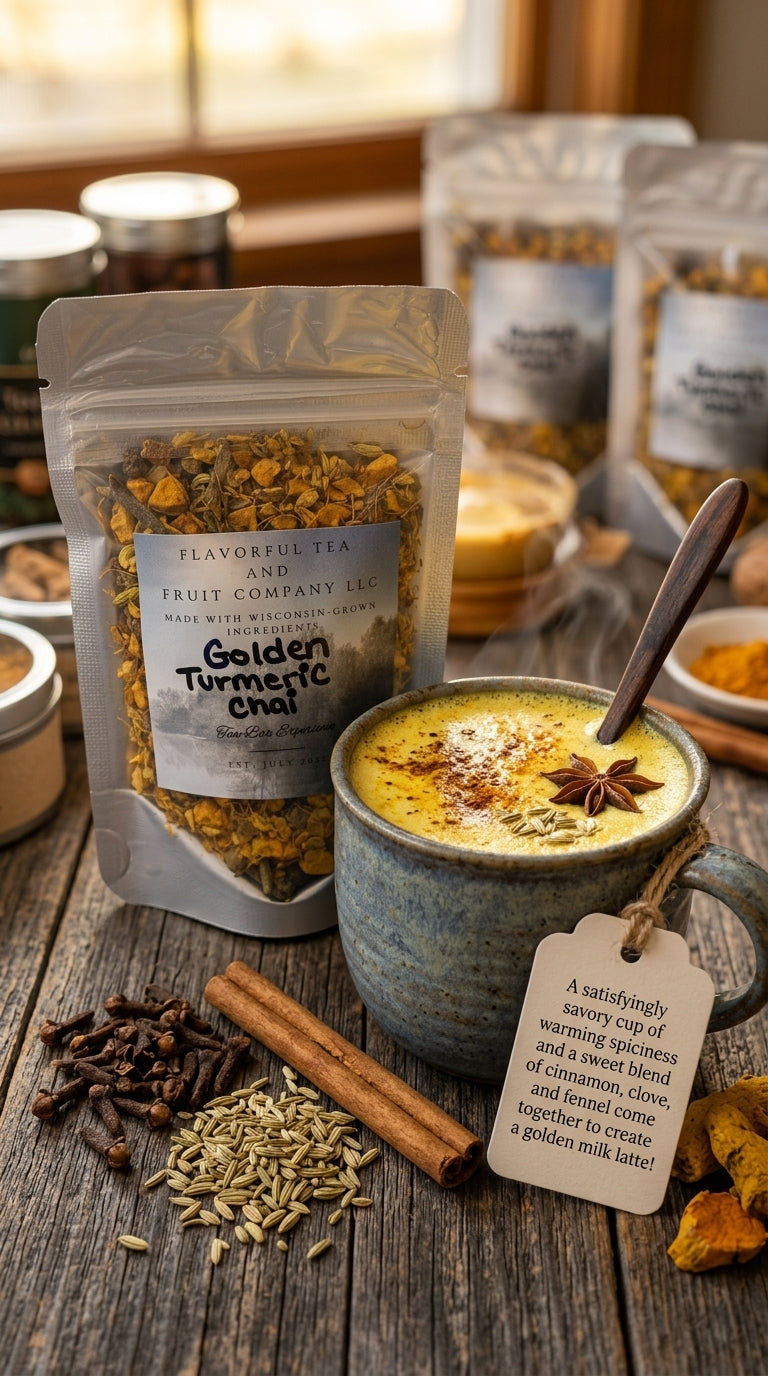 Golden Turmeric Chai Tea