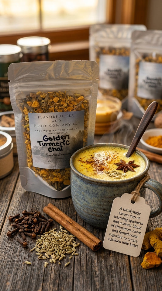 Golden Turmeric Chai Tea
