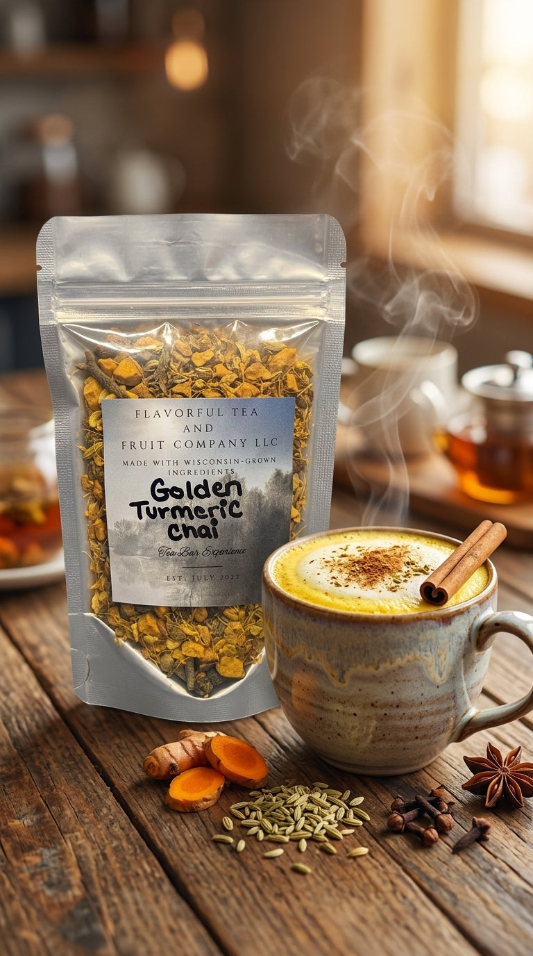 Golden Turmeric Chai Tea