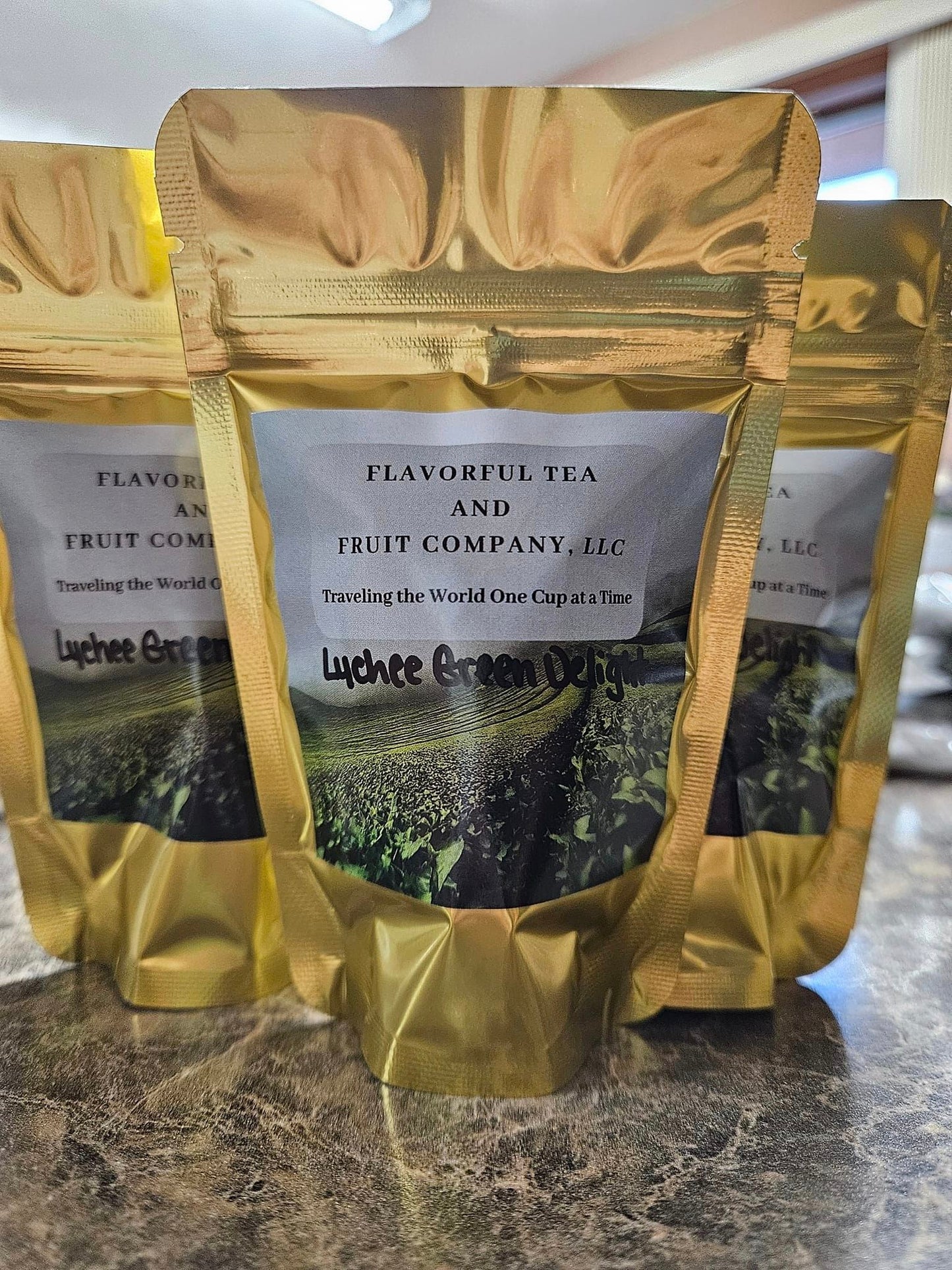 Lychee Green Delight Tea