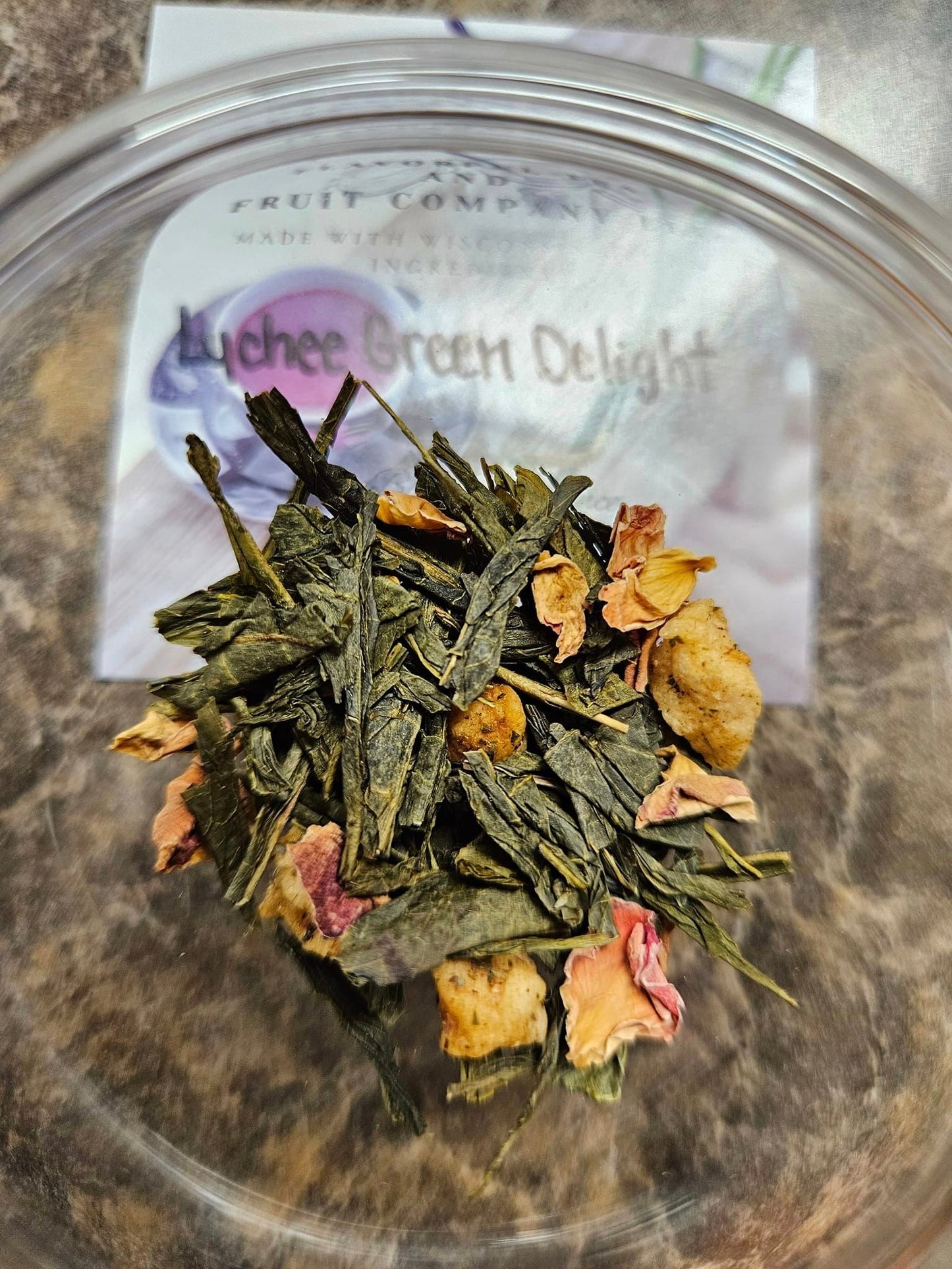 Lychee Green Delight Tea