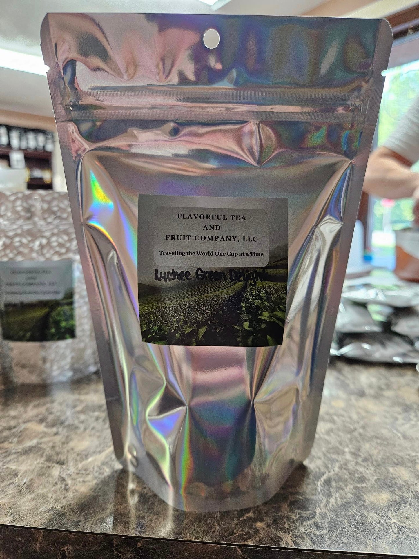 Lychee Green Delight Tea