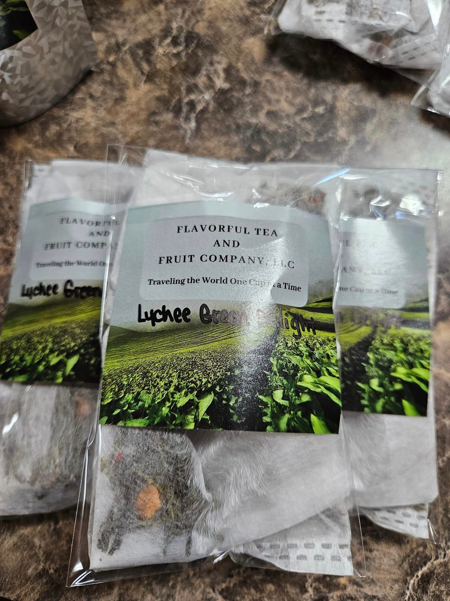 Lychee Green Delight Tea