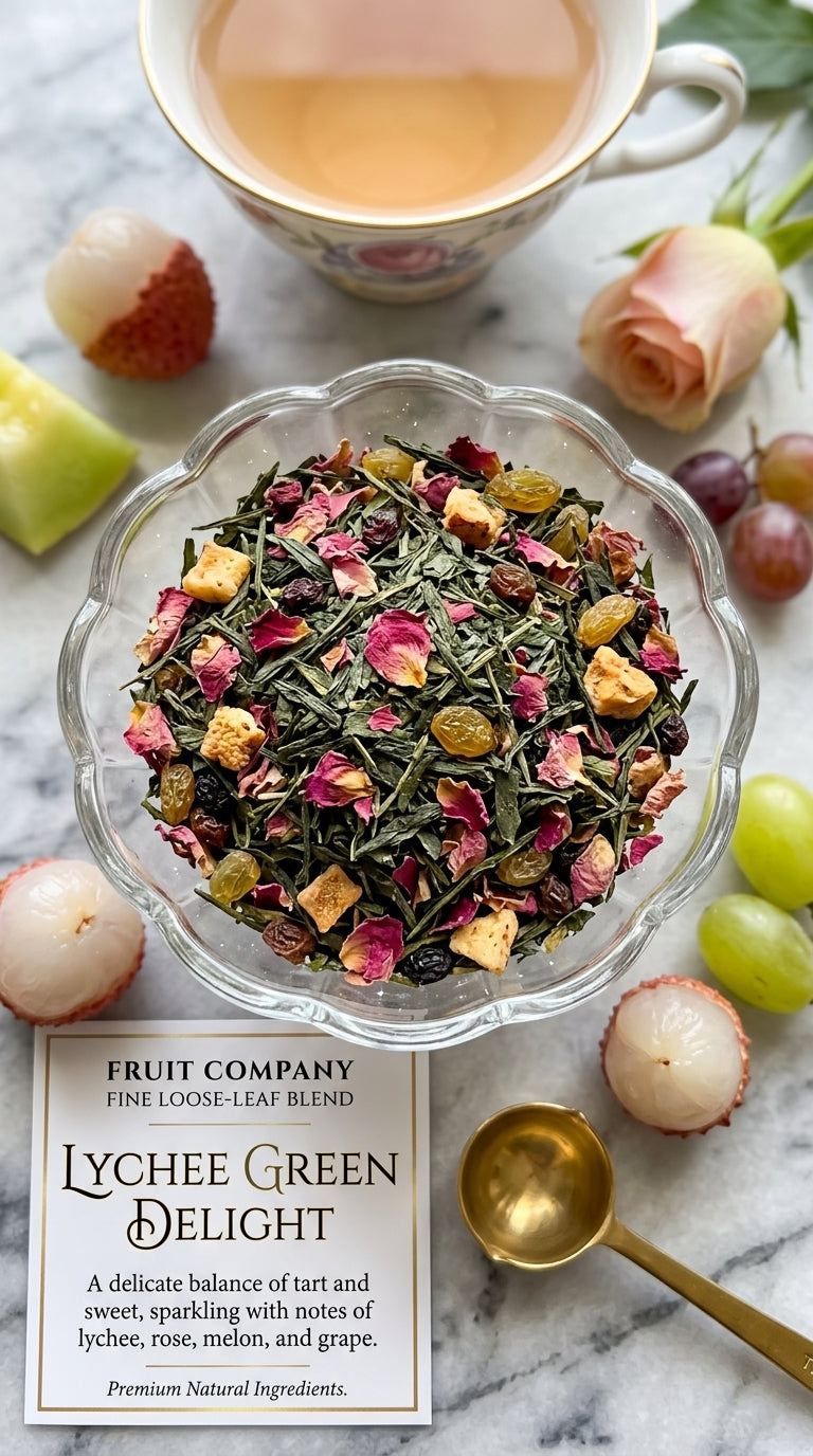 Lychee Green Delight Tea
