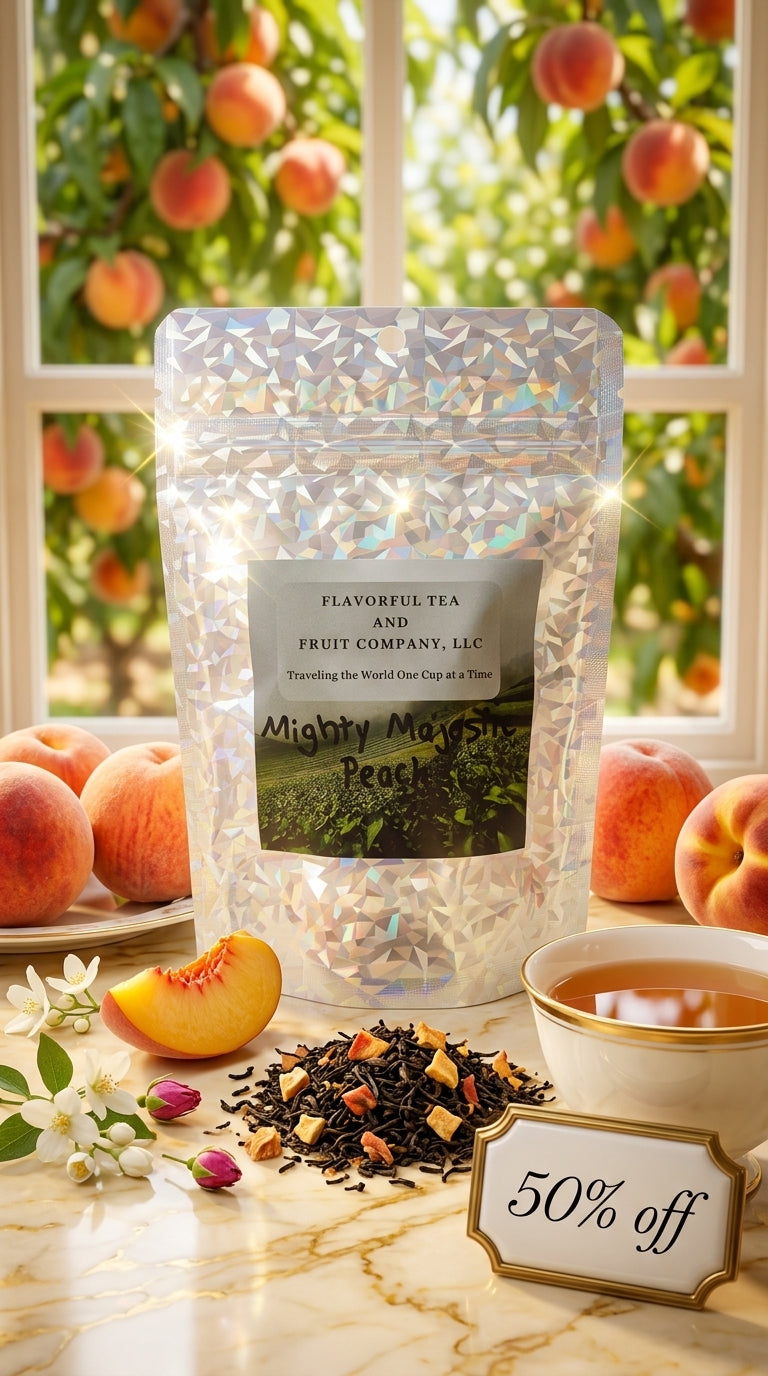 Mighty Majestic Peach Tea