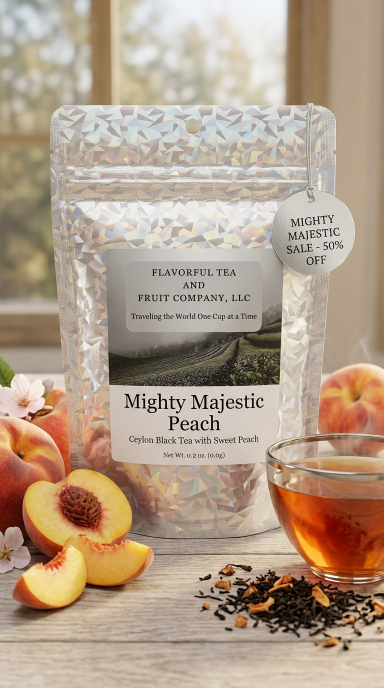 Mighty Majestic Peach Tea