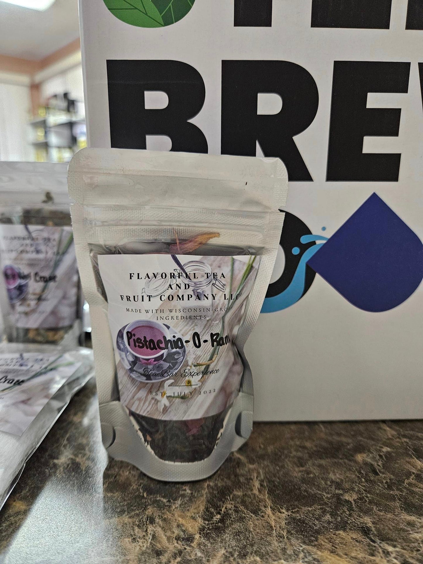 Pistachio-O-Rama Tea