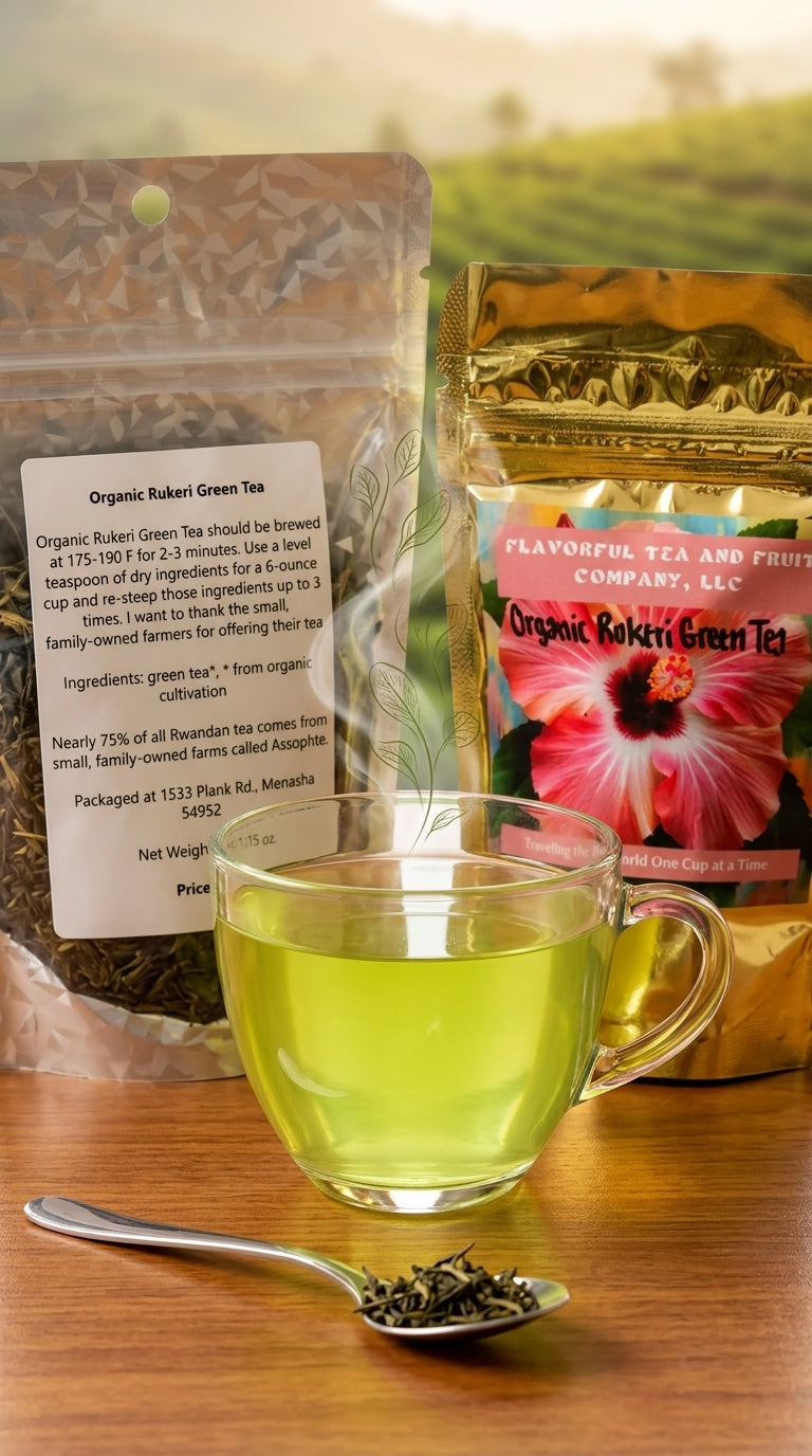 Organic Rukeri Green Tea