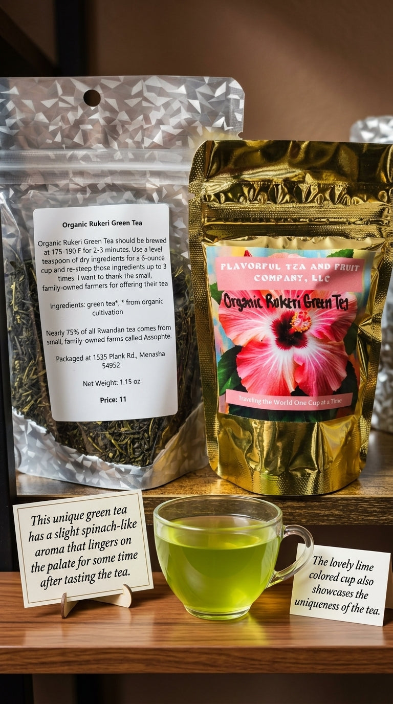 Organic Rukeri Green Tea