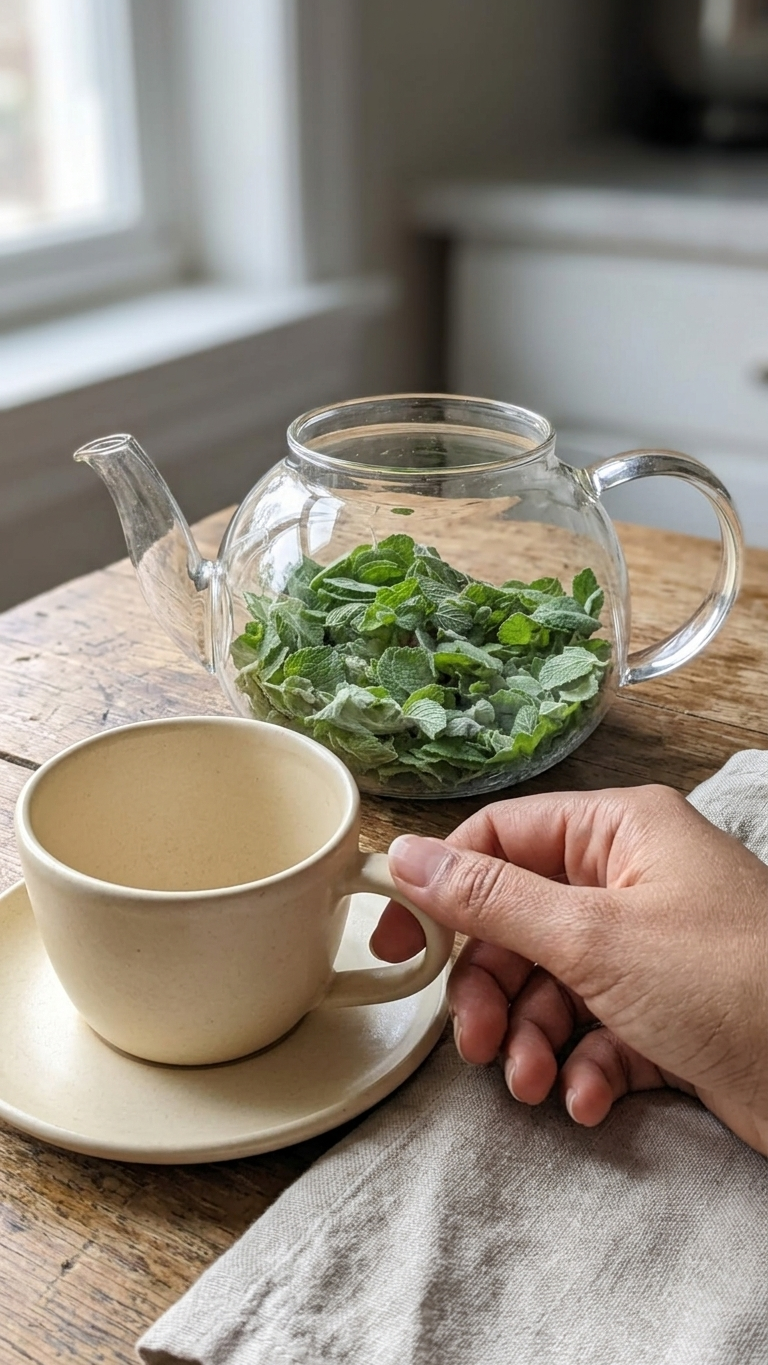 Apple Mint Tea